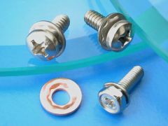 Square Dome Washer SEMS